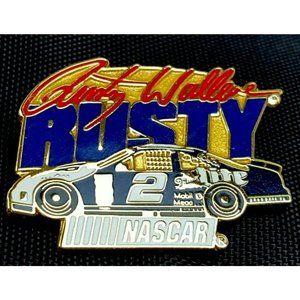 RUSTY WALLACE MILLER Ford #2 NASCAR Pin 22bg1